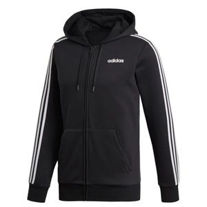 Adidas Essentials 3-Stripes Fleece Hoodie